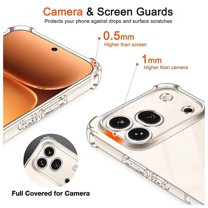 Carcasa Transparente Para Honor 600 Pro 5G 4