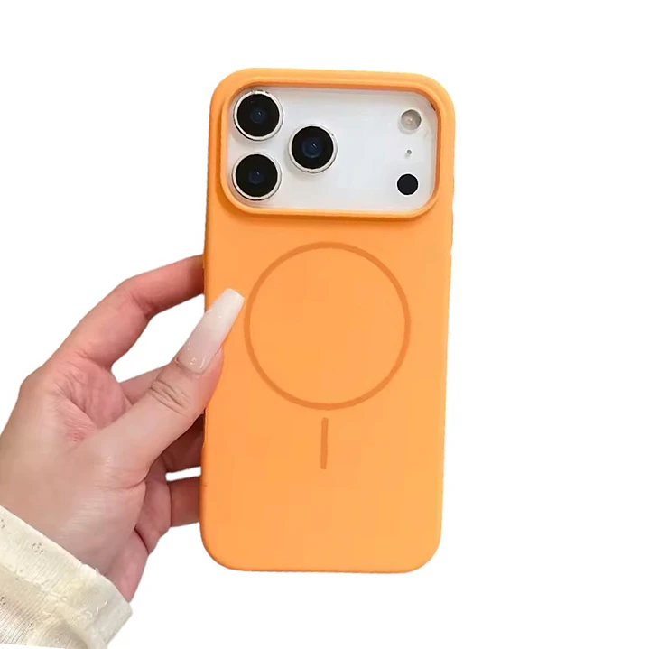 Carcasa de Silicona Sotf Magsafe Para iPhone 17 Pro Max 6