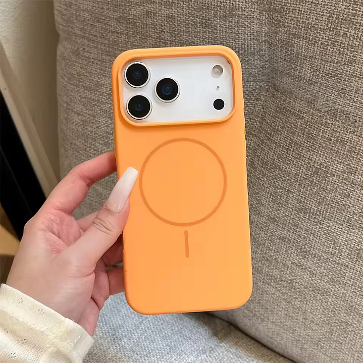 Carcasa de Silicona Sotf Magsafe Para iPhone 17 Pro Max 7