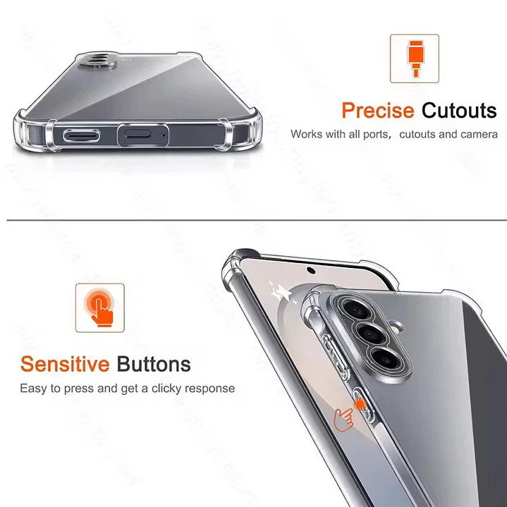 Carcasa Transparente Para Samsung S26 FE 2