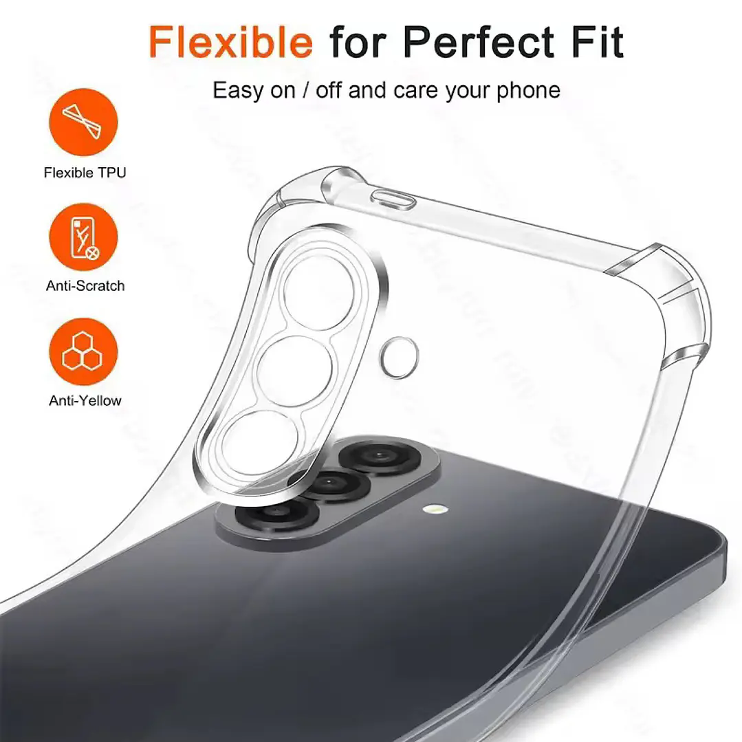 Carcasa Transparente Para Samsung S26 FE 4