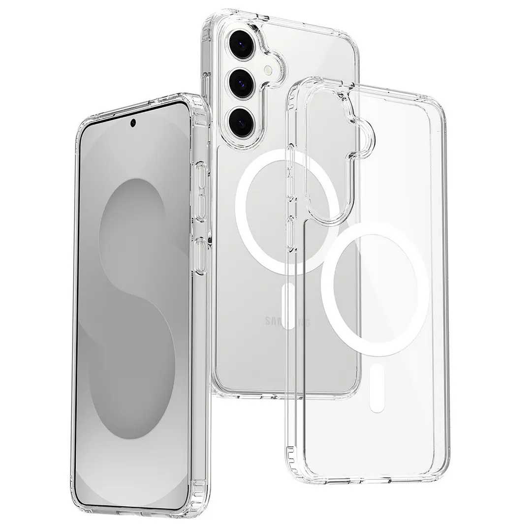 Carcasa Transparente Con Magsafe Para S26 FE 1