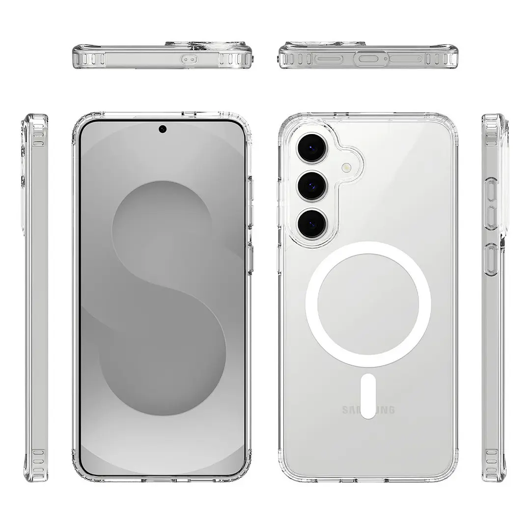 Carcasa Transparente Con Magsafe Para S26 FE 10
