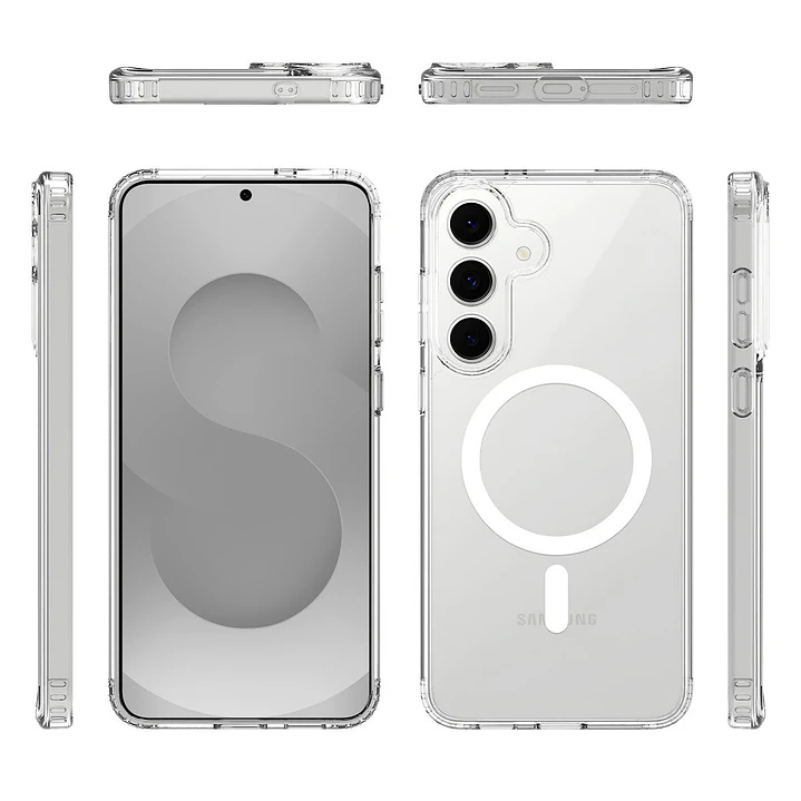 Carcasa Transparente Con Magsafe Para S26 FE 10