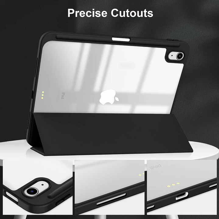 Funda Smart Cover Clear Para iPad A16-2025/decima 10.9 3