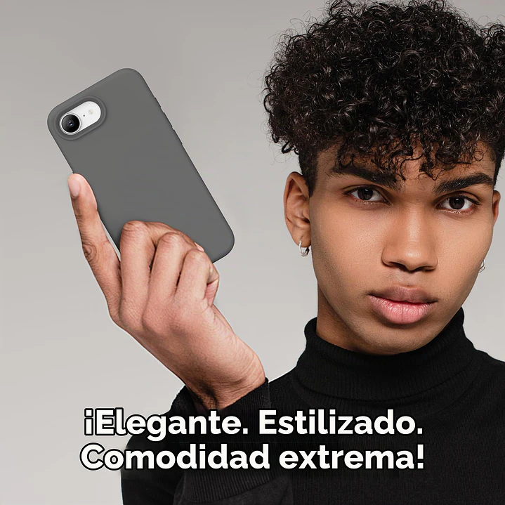 Carcasa De Silicona Soft Para iPhone 17e/16e 16