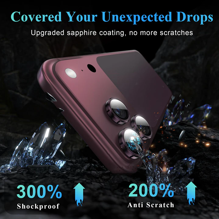 Protector de Lentes Para iPhone 18 Pro Max/18 Pro 5