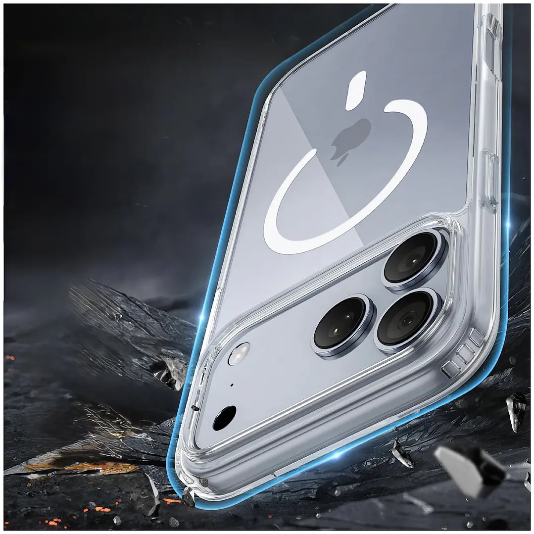 Carcasa Transparente Magsafe Para iPhone 18 Pro 4
