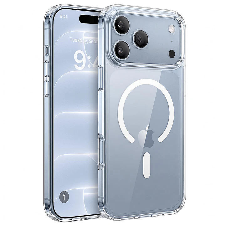 Carcasa Transparente Magsafe Para iPhone 18 Pro 1