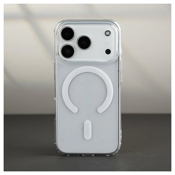 Carcasa Transparente Magsafe Para iPhone 18 Pro 8
