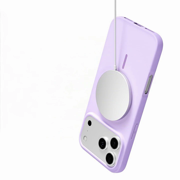 Carcasa de Silicona Sotf Magsafe Para iPhone 18 Pro Max 12
