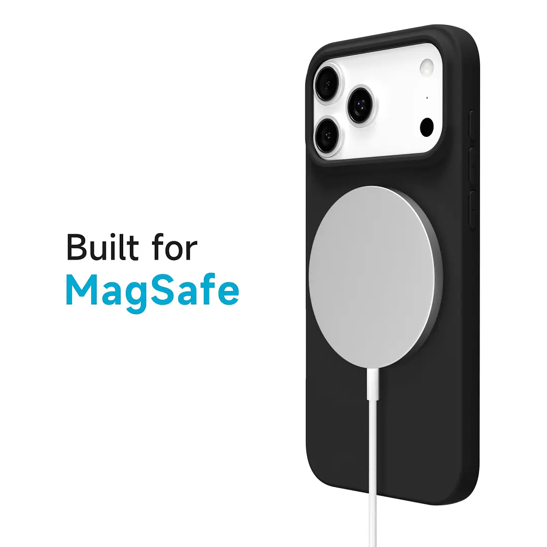 Carcasa de Silicona Sotf Magsafe Para iPhone 18 Pro 3