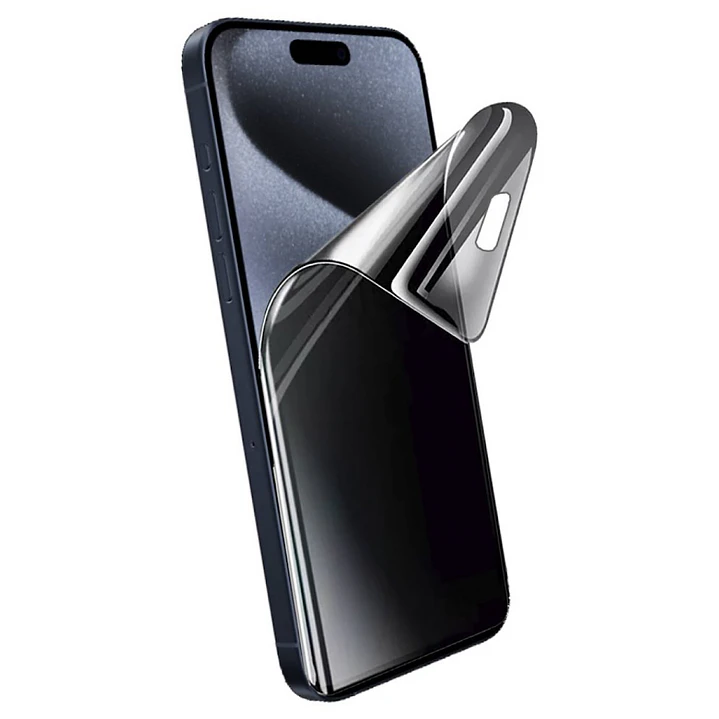 Lamina De Hidrógel Anti Espia Matte Para iPhone 18 Pro  2