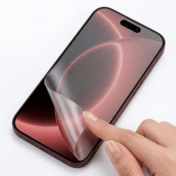 Lámina de Hidrogel Matte Para iPhone 18 Pro 2