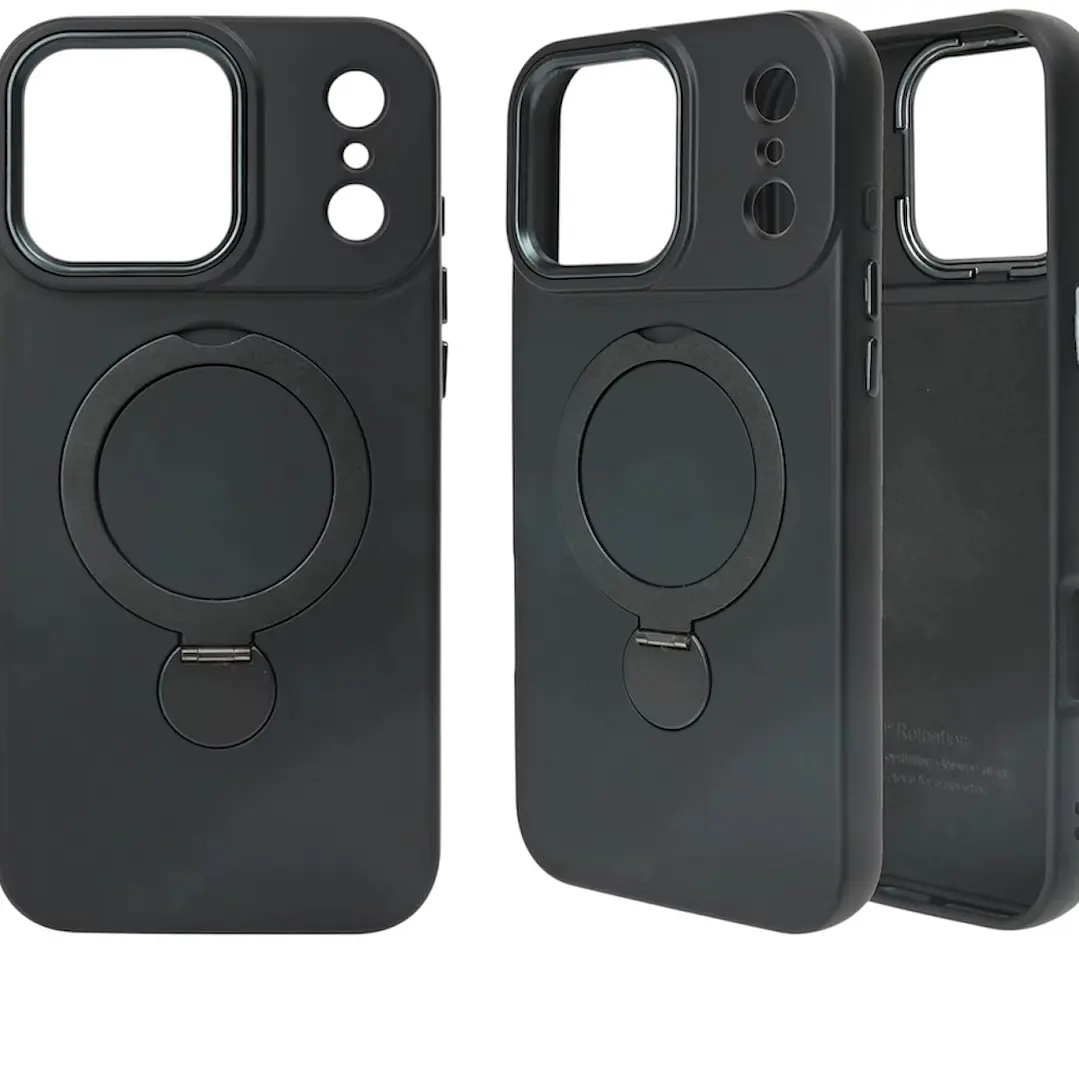 Carcasa Silicona Con Soporte Para Iphone 18 Pro 1