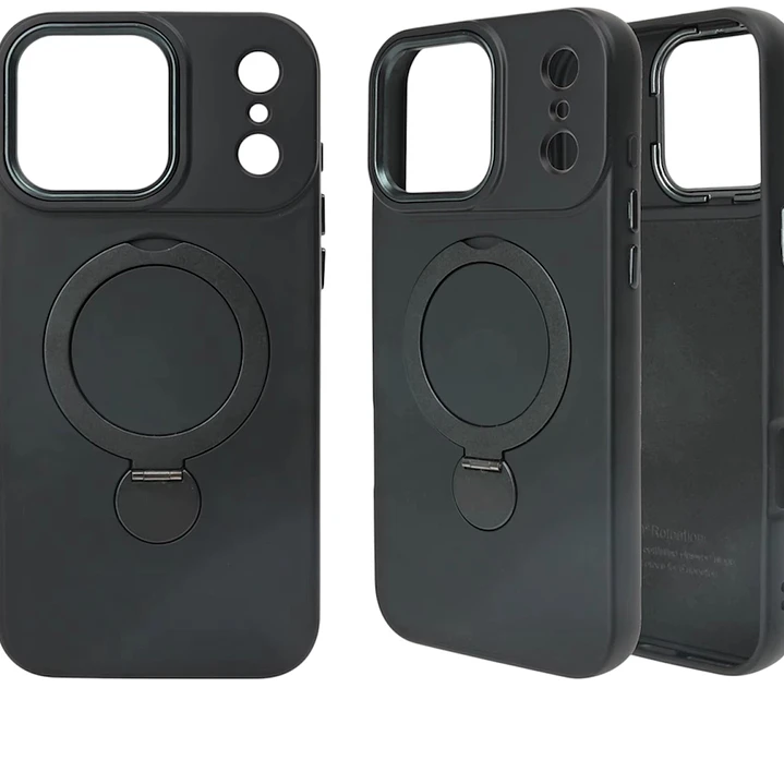 Carcasa Silicona Con Soporte Para Iphone 18 Pro 1