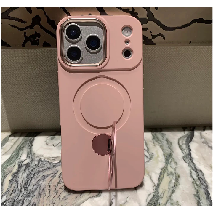 Carcasa Silicona Con Soporte Para Iphone 18 Pro 12