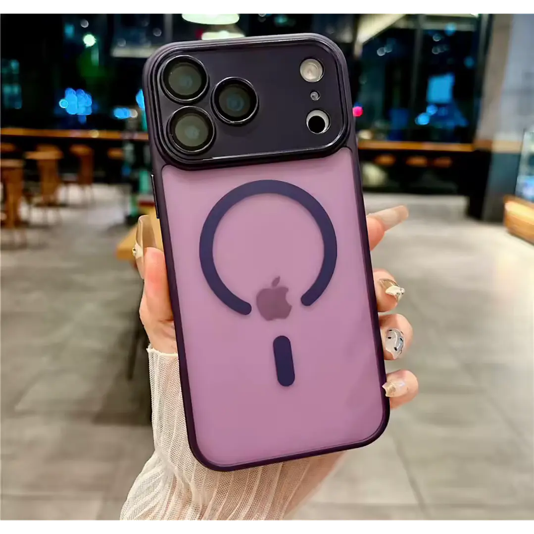 Carcasa Matte Magnetic Para Iphone 18 Pro 7
