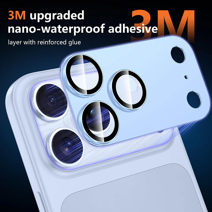 Lámina Cámara Aluminio Para iPhone 18 Pro Max 13
