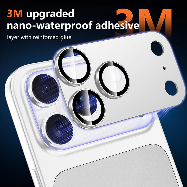 Lámina Cámara Aluminio Para iPhone 18 Pro Max 18