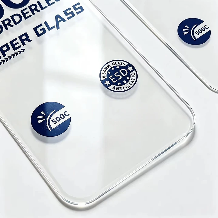 Lámina De Vidrio Completa Para Iphone 18 Pro Max- Clear 3