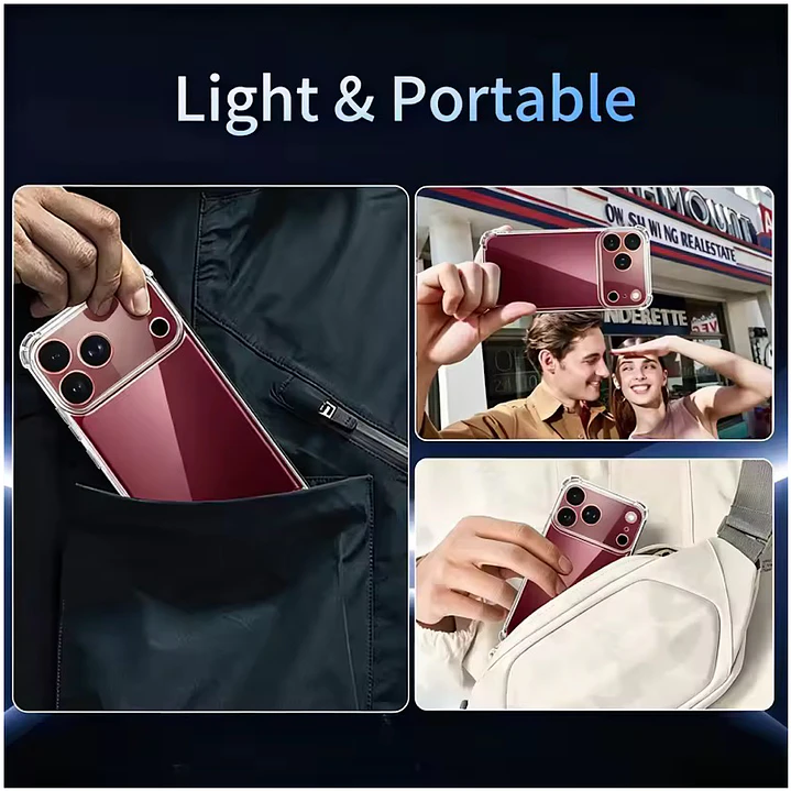 Carcasa Transparente Para iPhone 18 Pro Max/17 Pro Max 4