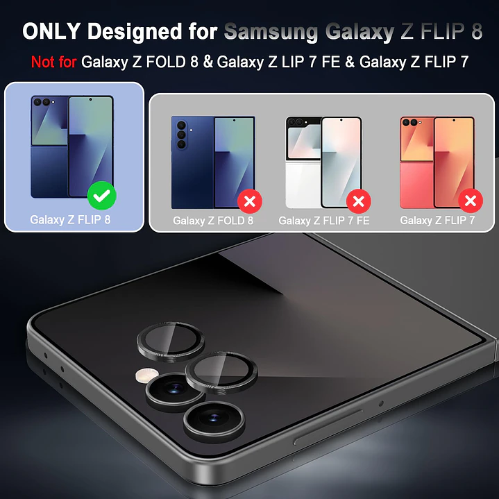 Protector de Camara Para Samsung Z Flip 8 4