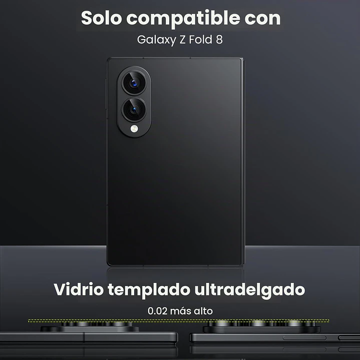 Protector de Camara Para Samsung Z Fold 8 5G 2