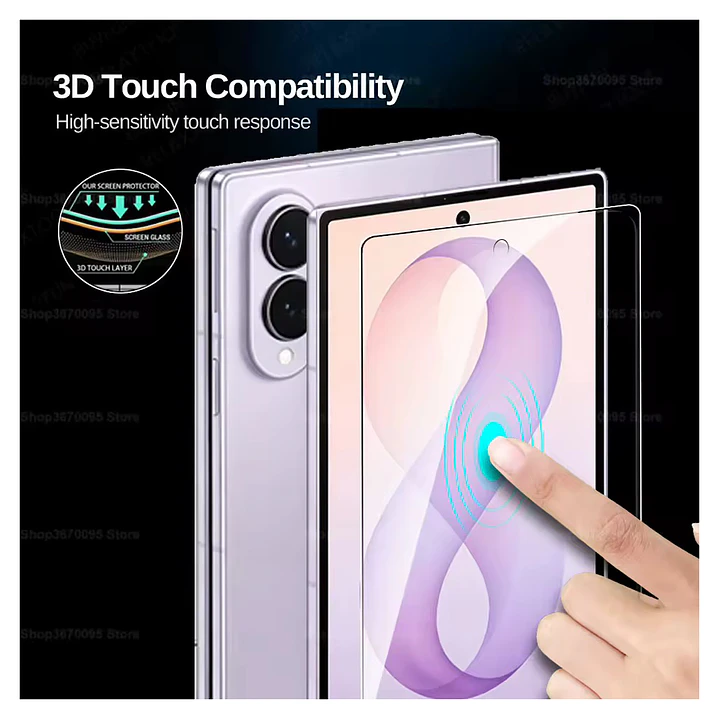 Lamina de Vidrio Para Samsung Z Fold 8 3