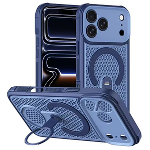 Carcasa Texturizada Magsafe-soporte Para iPhone 18 Pro Max