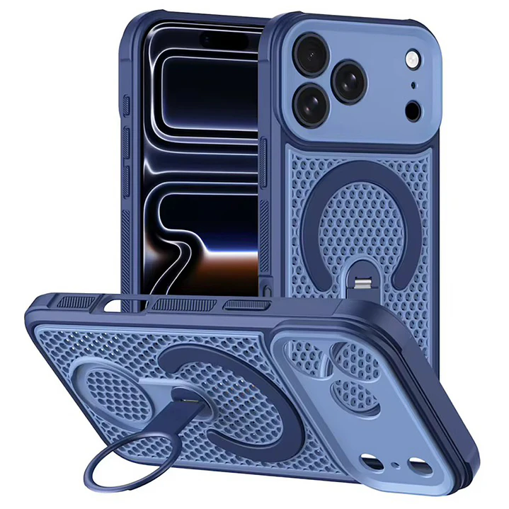 Carcasa Texturizada Magsafe-soporte Para iPhone 18 Pro Max 1