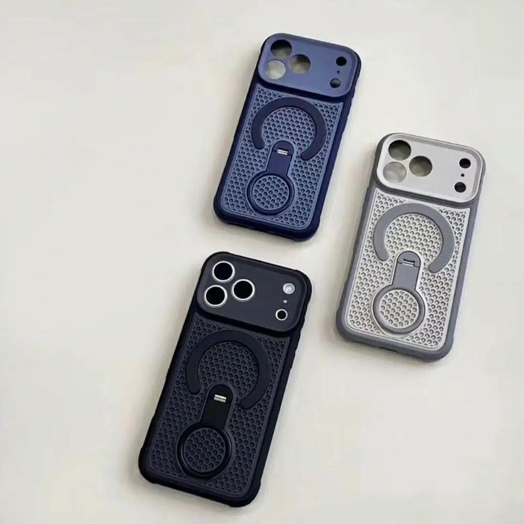 Carcasa Texturizada Magsafe-soporte Para iPhone 18 Pro/17 Pro 17