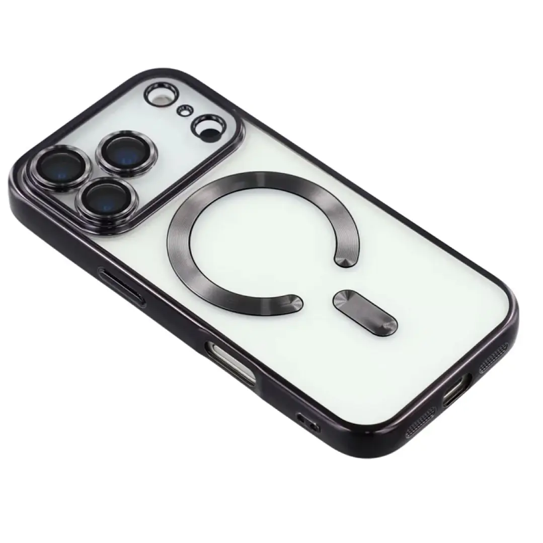 Carcasa Galvanizada Con Magsafe Para Iphone 18 Pro Max/17 Pro Max 7