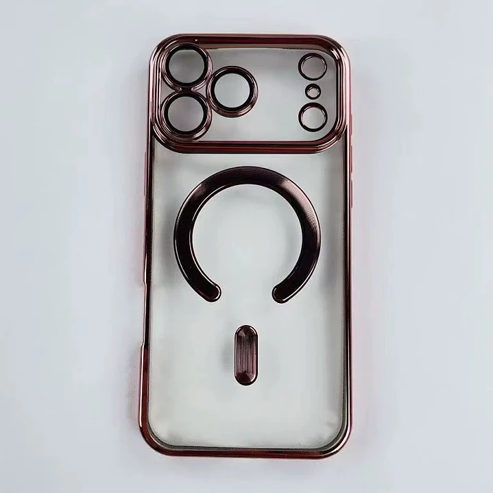 Carcasa Galvanizada Con Magsafe Para Iphone 18 Pro Max/17 Pro Max 11