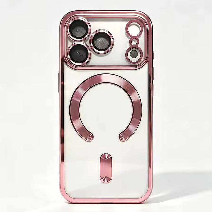 Carcasa Galvanizada Con Magsafe Para Iphone 18 Pro/17 Pro 8