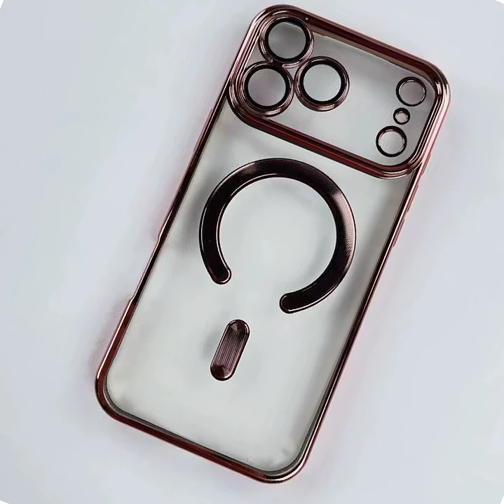 Carcasa Galvanizada Con Magsafe Para Iphone 18 Pro/17 Pro 10