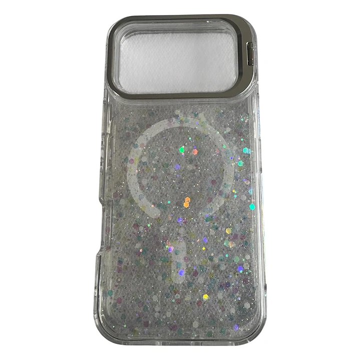 Carcasa Glitter Magsafe 360 Para iPhone 18 Pro Max-17 Pro Max 7
