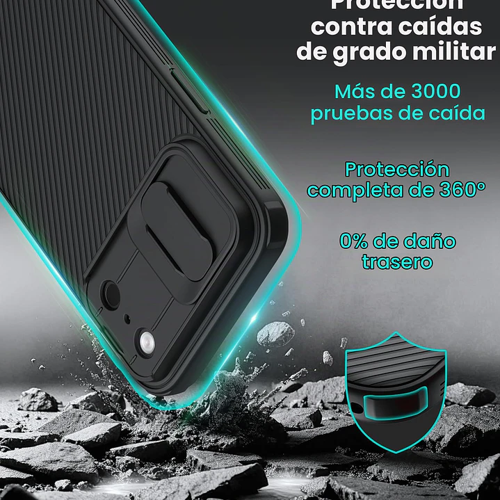 Carcasa Nillkin Camshield Pro Para iPhone 18 Pro Max 15