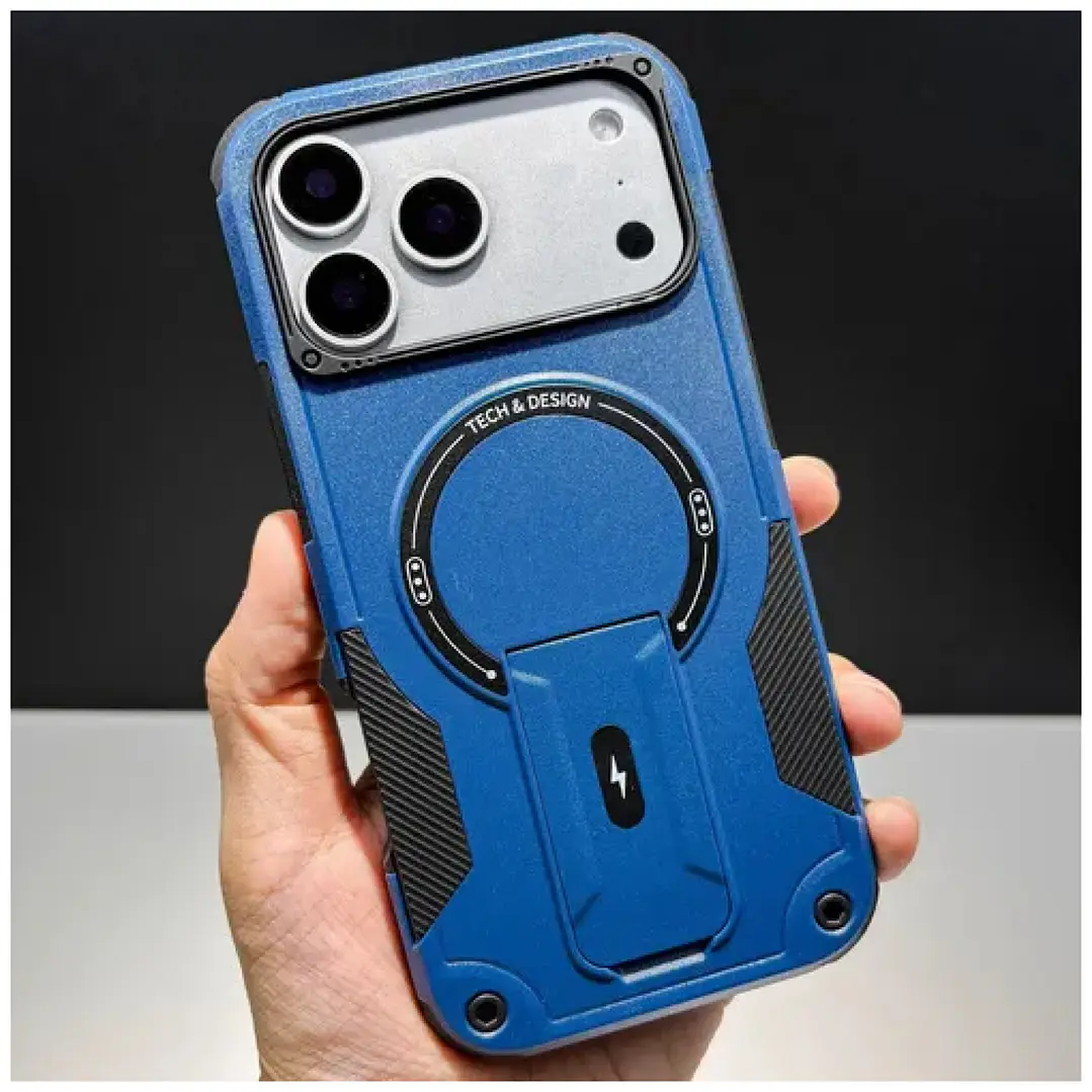 Carcasa Con Magsafe/soporte Para iPhone 18 Pro Max/17 Pro Max 23