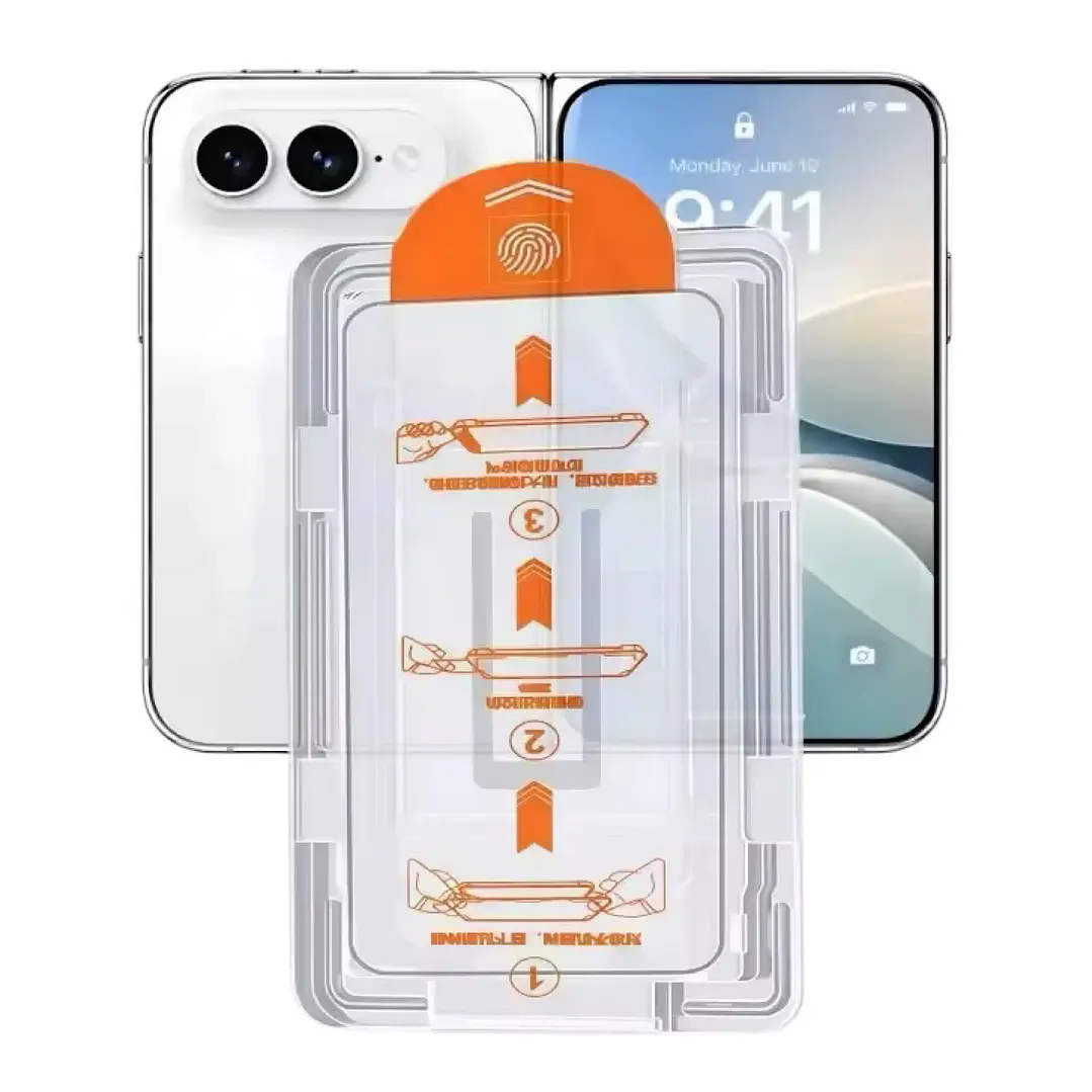 Lamina Vidrio Para iPhone Duo -kit Instalacion 1