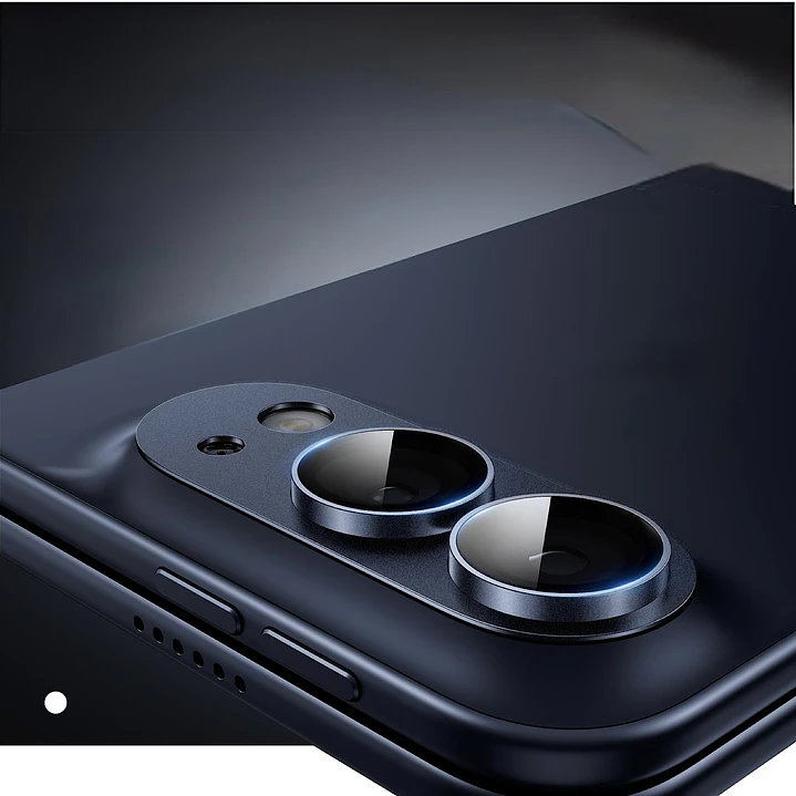 Lámina Cámara Aluminio Para iPhone Duo 6