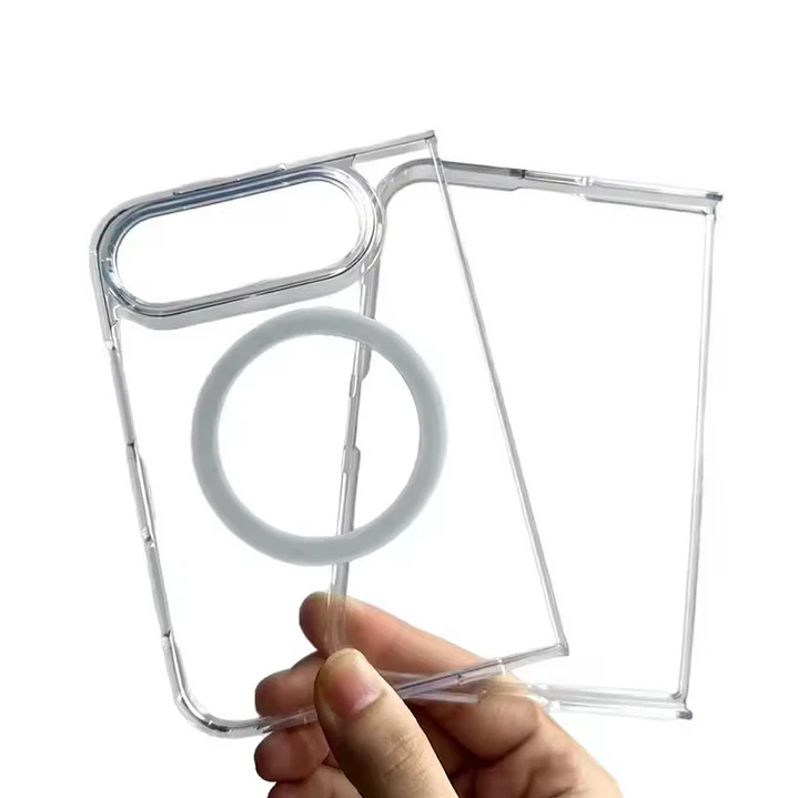 Carcasa Transparente con Magsafe Para iPhone Duo 2