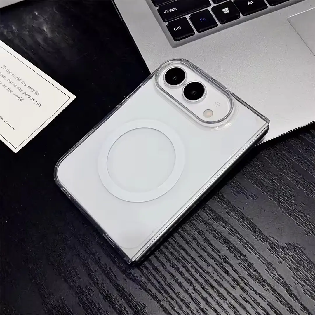 Carcasa Transparente con Magsafe Para iPhone Duo 5