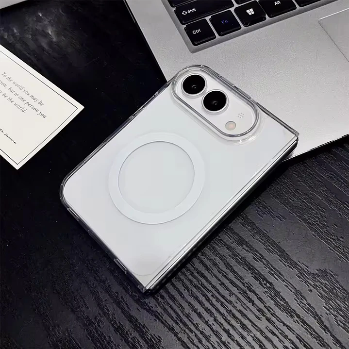 Carcasa Transparente con Magsafe Para iPhone Duo 5