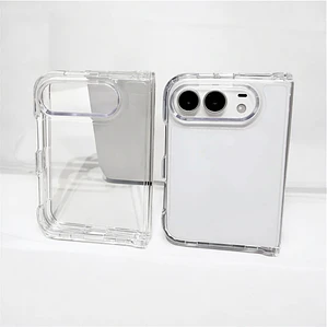 Carcasa Transparente Compatible Con iPhone Duo