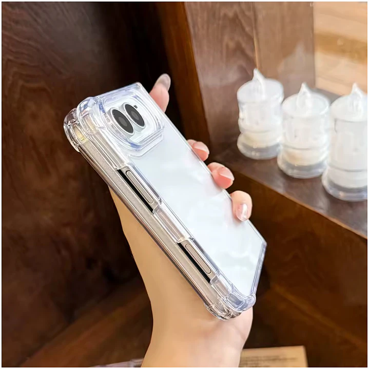 Carcasa Transparente Compatible Con iPhone Duo 3