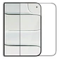 Lamina De Vidrio Pantalla Externa Compatible Con iPhone Duo - Miniatura 3
