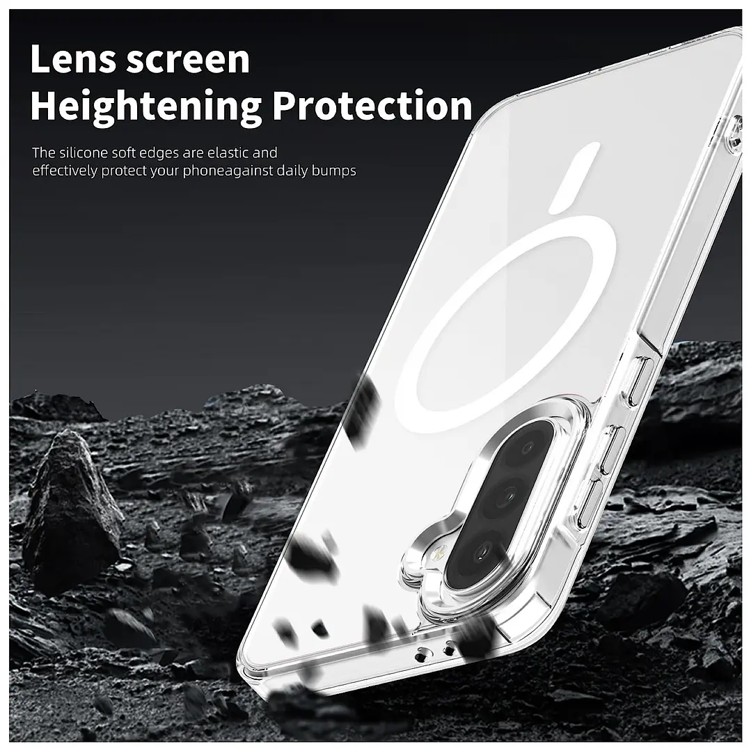 Carcasa Transparente Con Magsafe Para Samsung A57 2