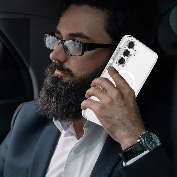 Carcasa Transparente Con Magsafe Para Samsung A57 4