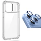 Funda Transparente Para iPhone 18 Pro + Protector Lentes - Miniatura 1
